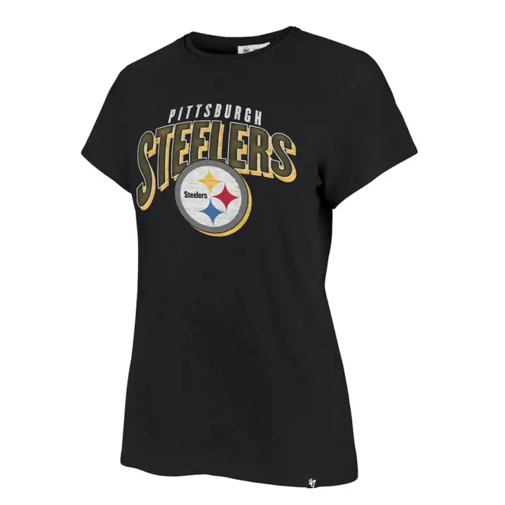 PITTSBURGH STEELERS NFL Tee-shirt Femme Frankie 22 ivoire