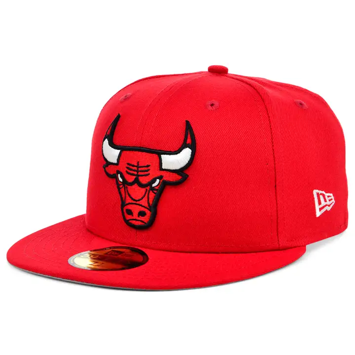 Chicago Bulls NBA Basic 59FIFTY red/red/gry