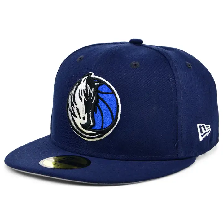 Casquette 59FIFTY basique NBA Dallas Mavericks bleu marine/bleu marine/gris