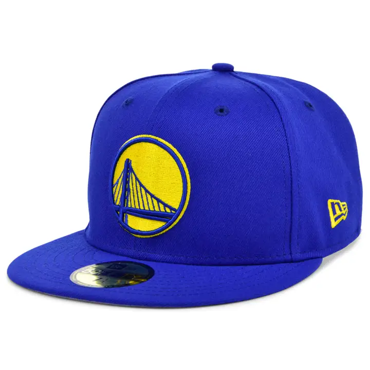 Casquette Golden State Warriors NBA Basic 59FIFTY bleu/bleu/gris