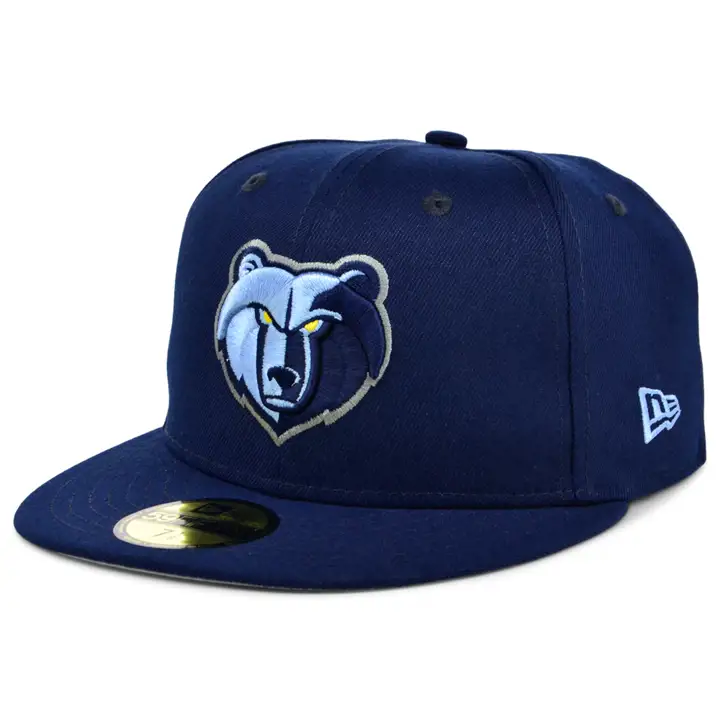 Memphis Grizzlies NBA Basic 59FIFTY marine/marine/gris