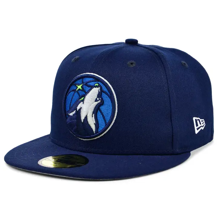 Casquette NBA Basic 59FIFTY Minnesota Timberwolves bleu marine/bleu marine/gris