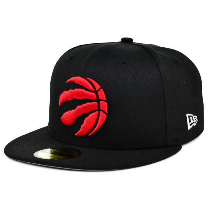 Casquette 59FIFTY NBA Toronto Raptors noire/noire/grise