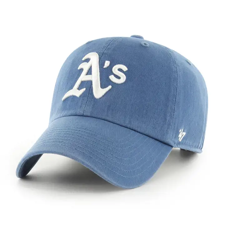 Casquette bleue A's MLB Timber Blue Clean Up