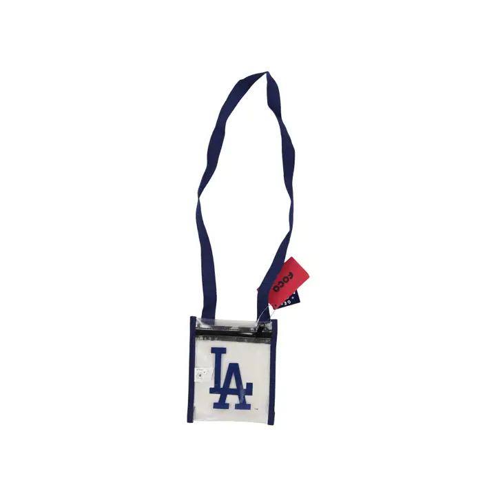 Sac fourre-tout transparent à bandoulière des Dodgers de Los Angeles