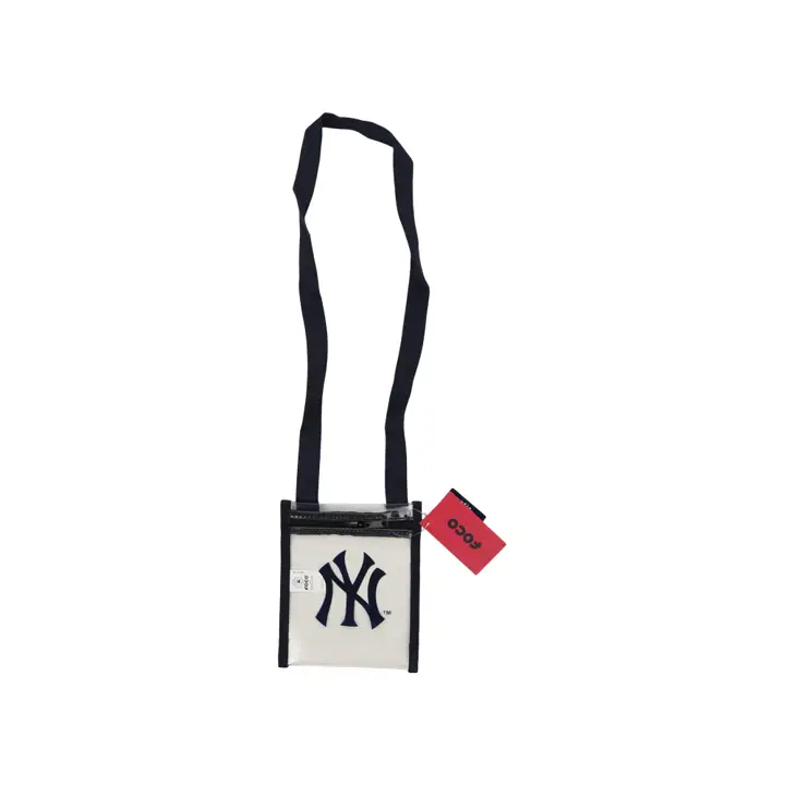 Sac fourre-tout transparent à bandoulière New York Yankees