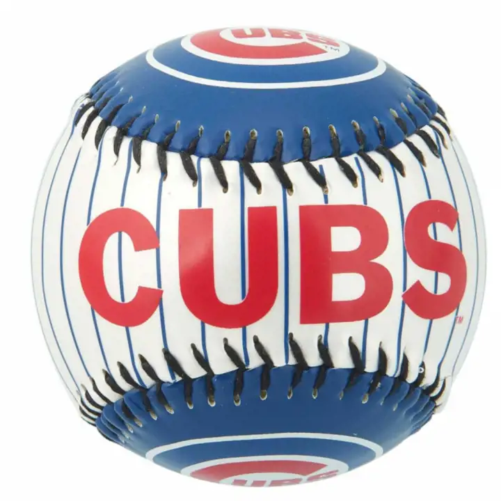Balle de baseball nacrée métallique Chicago Cubs