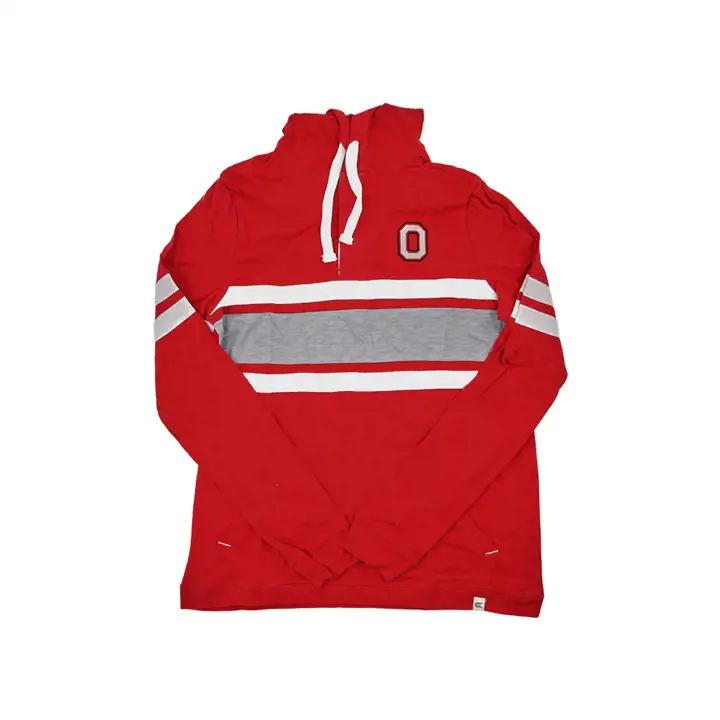 T-shirt à capuchon Lebowski des Buckeyes de l'Ohio State NCAA 22 ROUGE