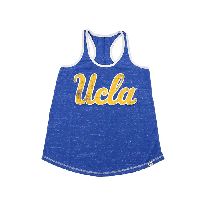Débardeur de mariage UCLA Bruins NCAA pour femme, Cirque 22 BLEU