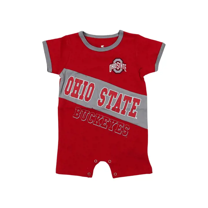 Combinaison Teddy Ohio State Buckeyes NCAA pour bébés 22 ROUGE