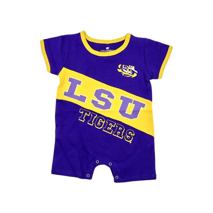 Grenouillère Teddy L.S.U. NCAA pour bébé 22 VIOLET