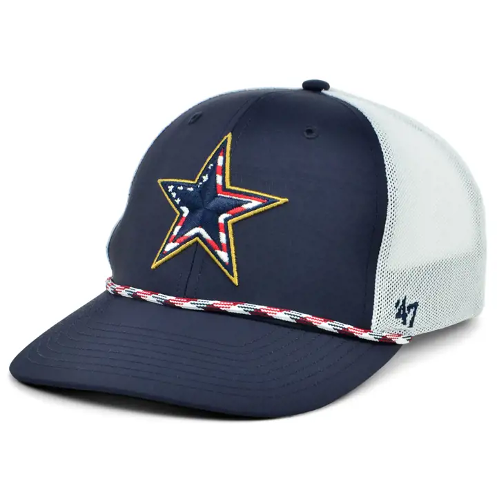 COWBOYS Cowboys Americana Fill Trucker marine/blanc
