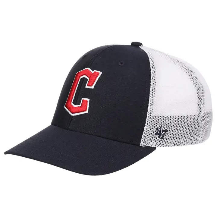CLEVELAND GUARDIANS MLB Casquette Trucker « 47 » Marine