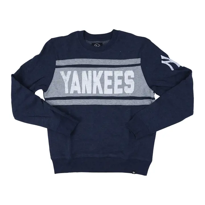 New York Yankees MLB 47 Tribeca Fleece Crew marine