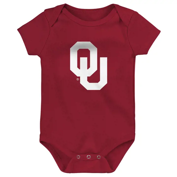Ensemble 3 pièces de naissance Oklahoma Sooners NCAA Game On 22 Rouge