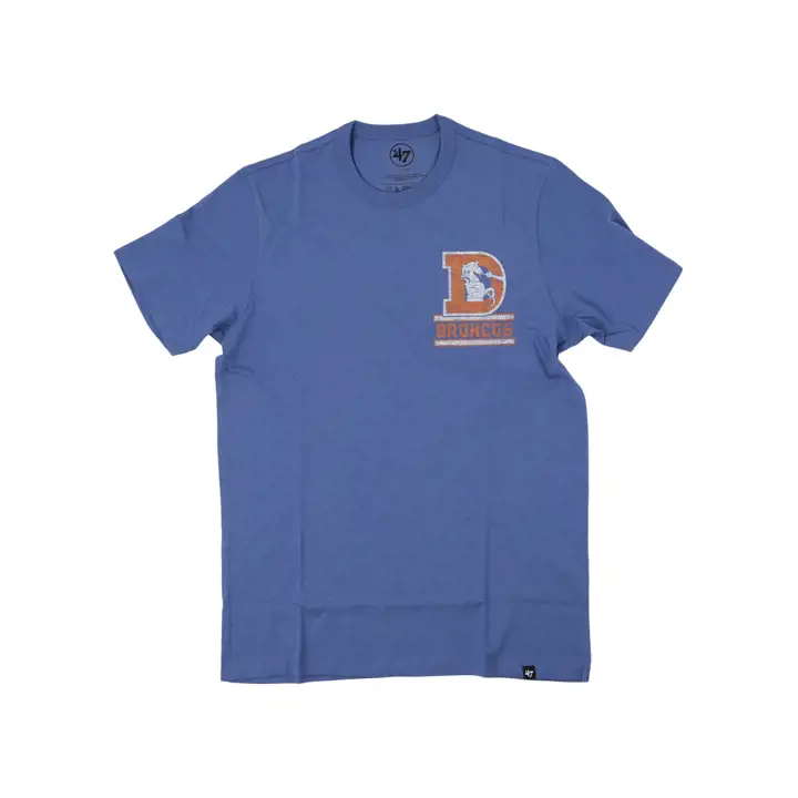 T-shirt DENVER BRONCOS NFL Open Field Franklin 22 BLEU