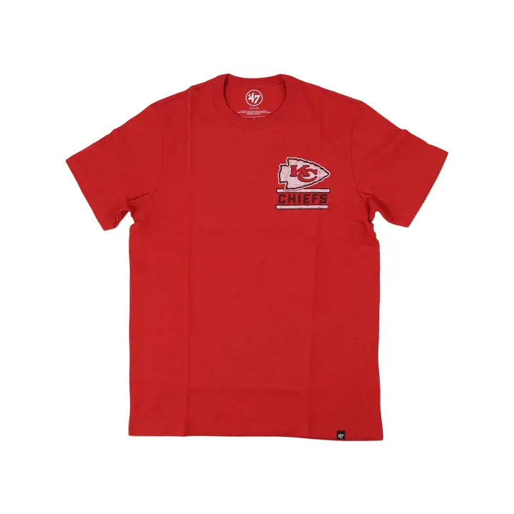 KANSAS CITY CHIEFS T-shirt NFL Open Field Franklin 22 ROUGE