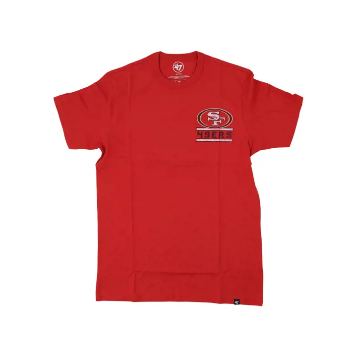 T-shirt NFL Franklin "Open Field" SAN FRANCISCO 49ERS 22 ROUGE