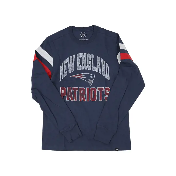 T-shirt NFL Irving Manches Longues NEW ENGLAND PATRIOTS 22 NAVY