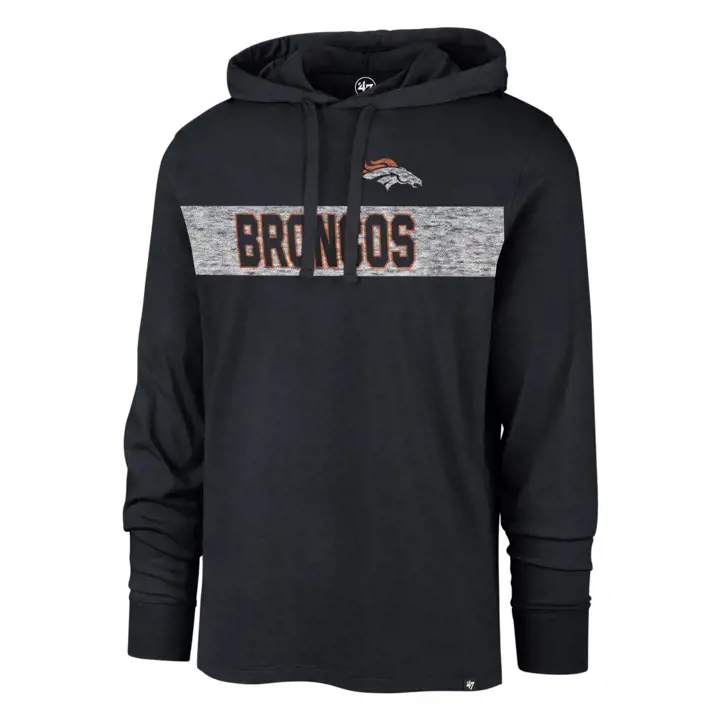 T-shirt à capuche Franklin NFL Denver Broncos Field 22 Marine