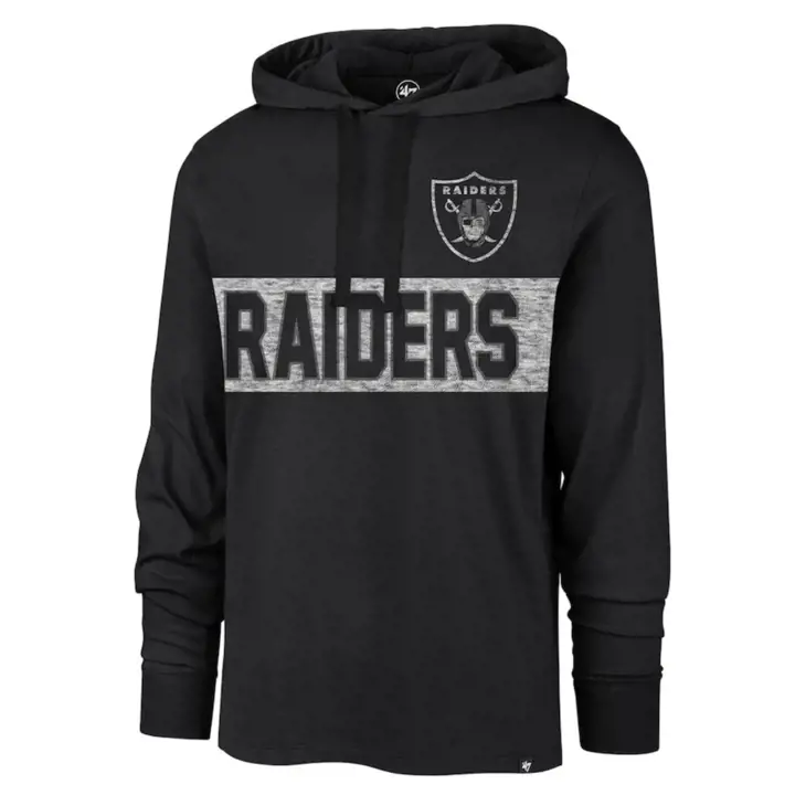 T-shirt à capuche Franklin LAS VEGAS RAIDERS NFL Field 22 BLK