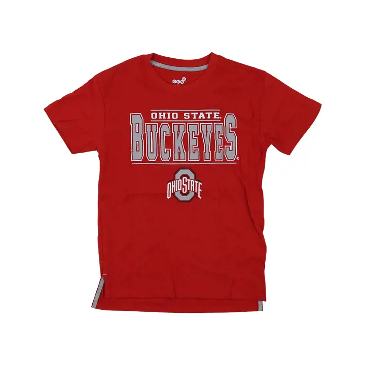 T-shirt Ohio State Buckeyes NCAA Youth Huddle Up 22 Rouge