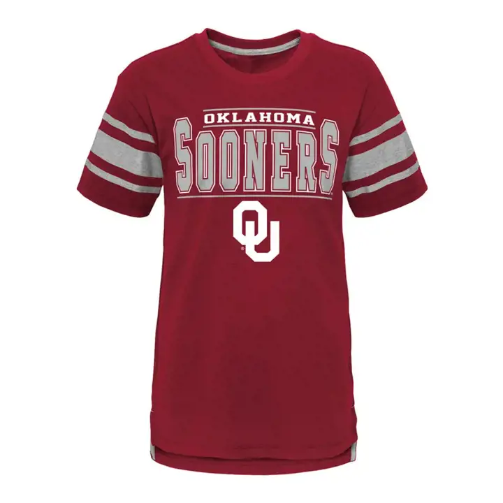 T-shirt rouge Oklahoma Sooners NCAA Youth Huddle Up 22