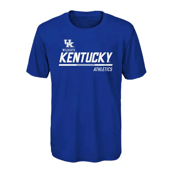 T-shirt Kentucky Wildcats NCAA Youth Engaged Dri-Tek 22 bleu