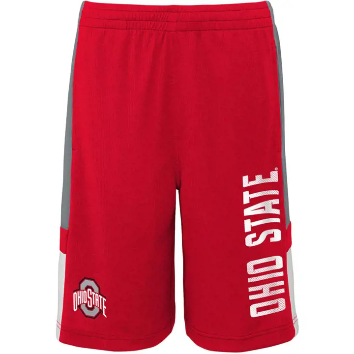 Short pour jeune Ohio State Buckeyes NCAA Lateral 22 rouge