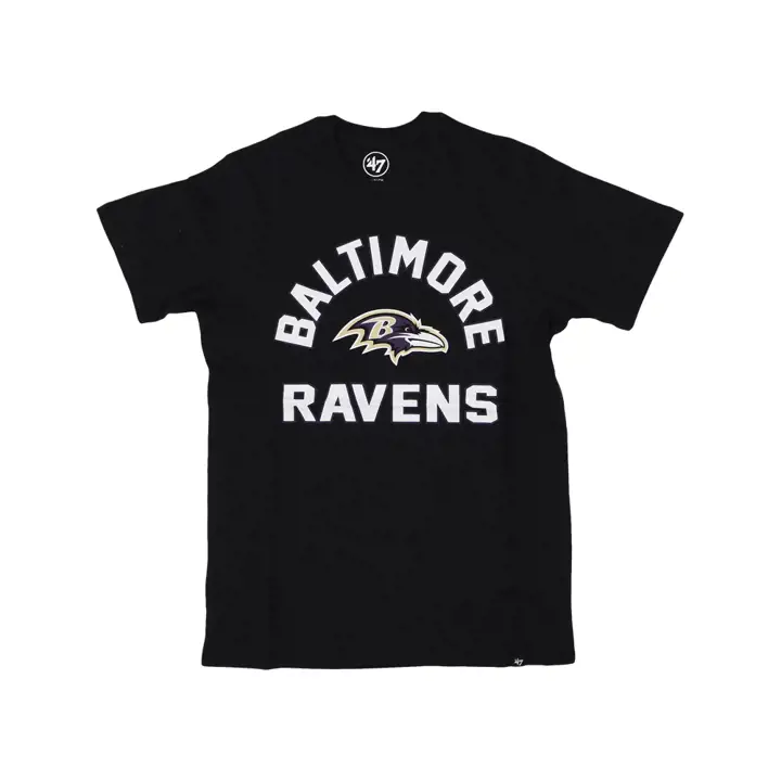 T-shirt BALTIMORE RAVENS NFL Pro Arch Super Rival NOIR