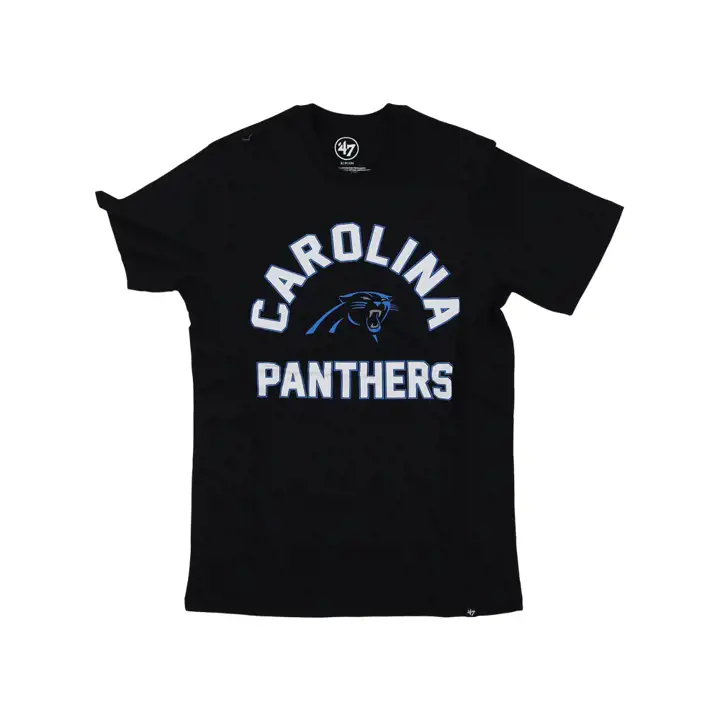 CAROLINA PANTHERS NFL Pro Arch Super Rival T-Shirt NOIR