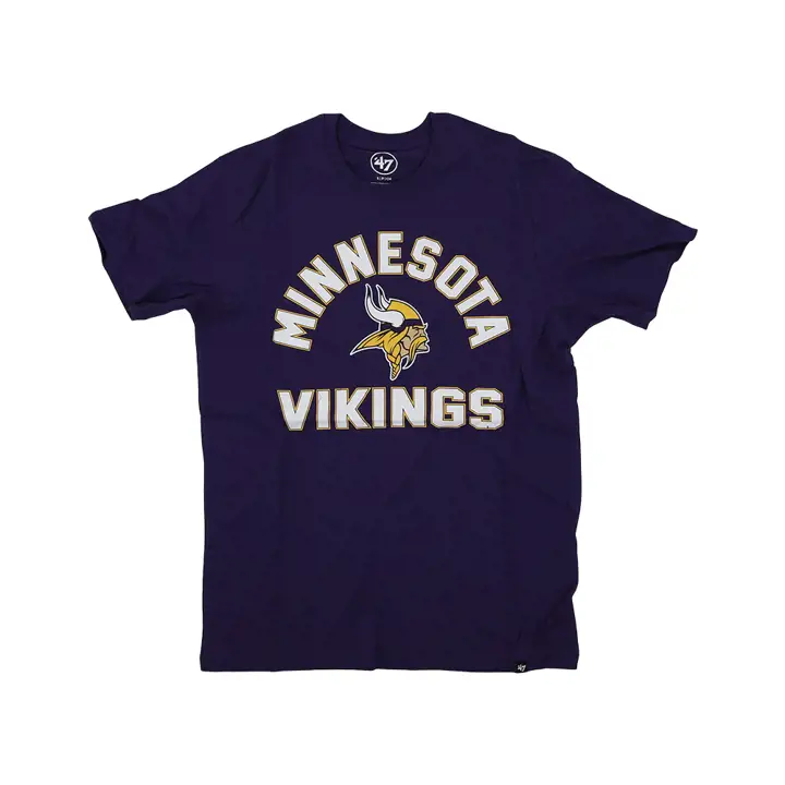 T-shirt NFL Pro Arch Super Rival des Minnesota Vikings – VIOLET
