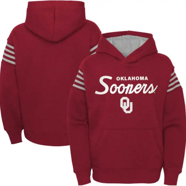 Sweat à capuche Oklahoma Sooners NCAA Youth The Champ Is Here 23 crim