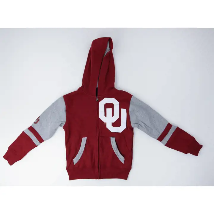 Oklahoma Sooners NCAA Youth Stadium FZ Hood 22 crim/gry