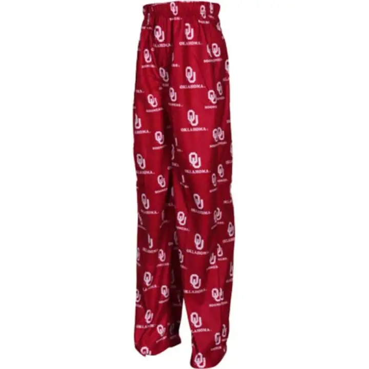 Pantalon de pyjama imprimé Oklahoma Sooners NCAA pour jeune enfant - Rouge cramoisi