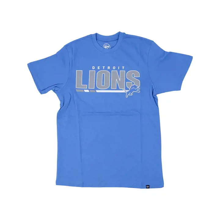 T-shirt Detroit Lions NFL Blitz Strike Super Rival 22 BLEU