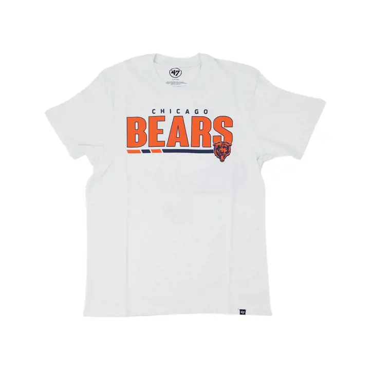 CHICAGO BEARS NFL Blitz Strike Super Rival Tee BLANC