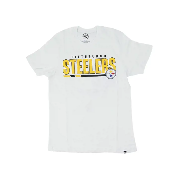 PITTSBURGH STEELERS NFL Blitz Strike Super Rival Tee BLANC