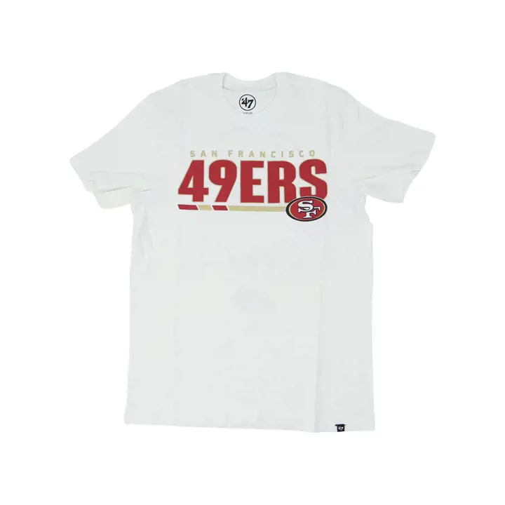 T-shirt SAN FRANCISCO 49ERS NFL Blitz Strike Super Rival BLANC