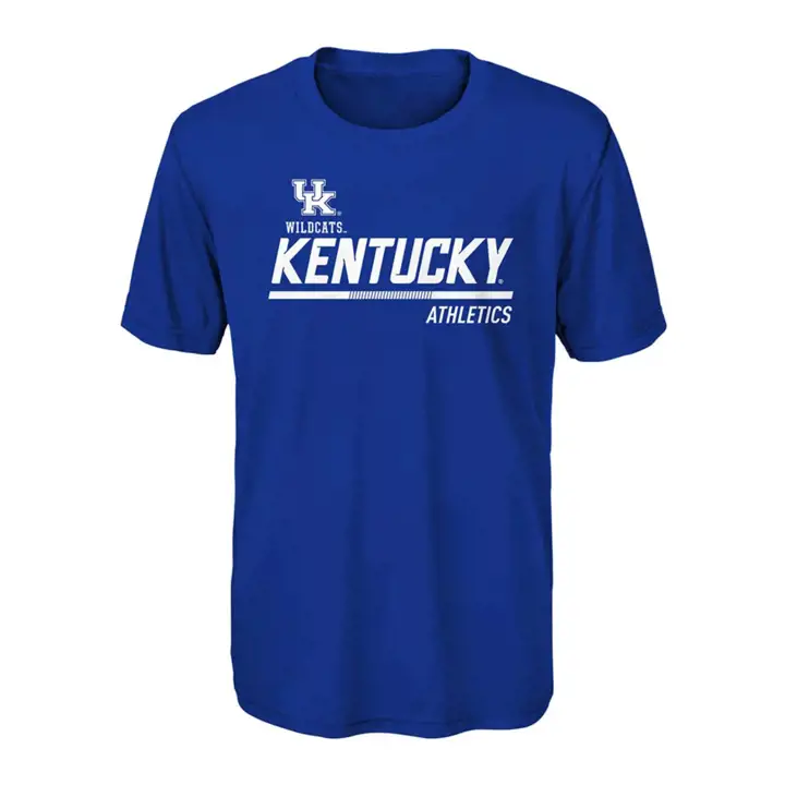 T-shirt Dri-Tek Kentucky Wildcats NCAA pour enfant - Bleu 22