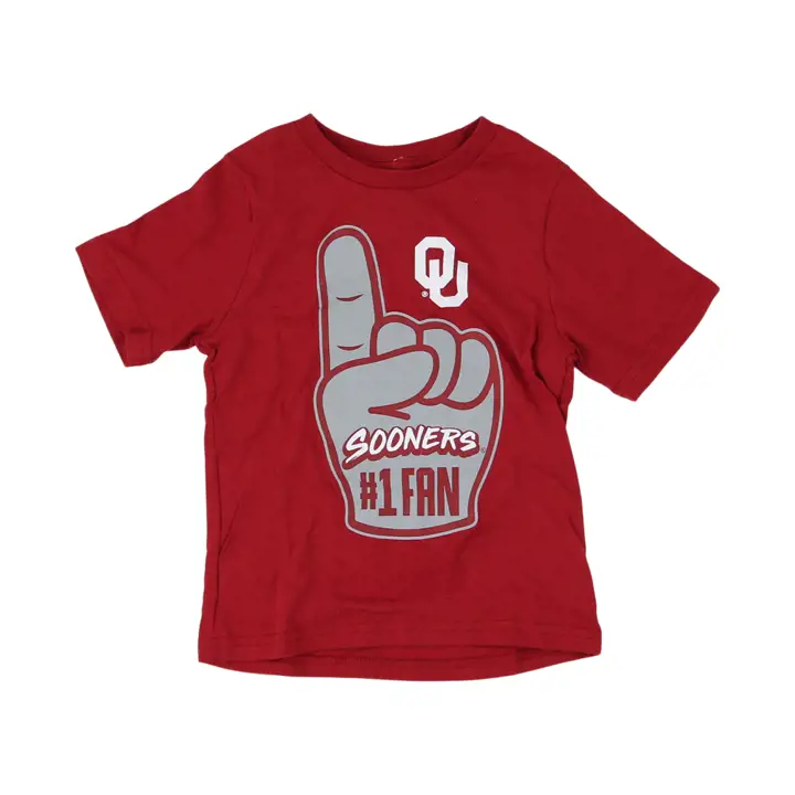 T-shirt NCAA Tod Hand Off des Oklahoma Sooners 22 crim