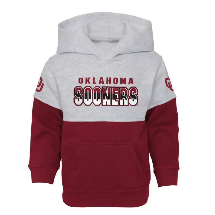 Ensemble polaire Oklahoma Sooners NCAA Playmaker pour tout-petit 23 gry/cr