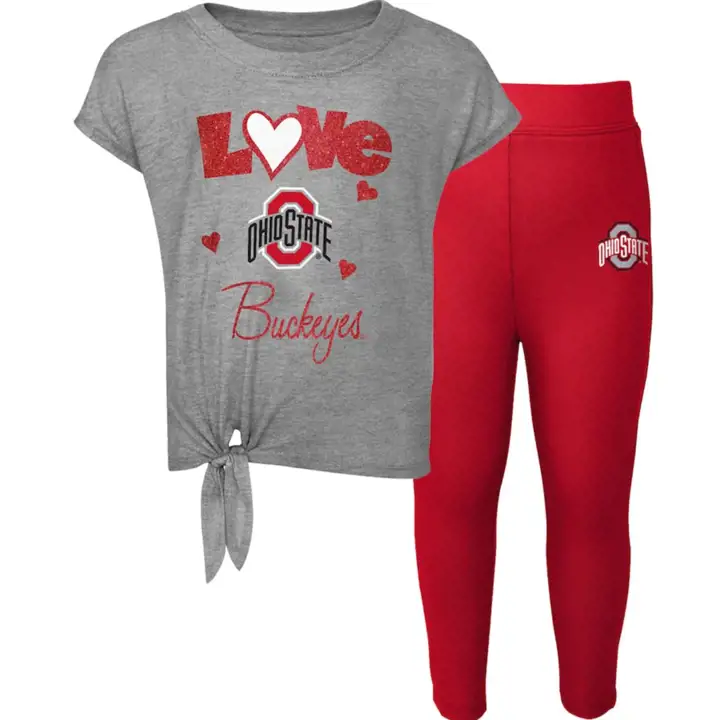 Ensemble Ohio State Buckeyes NCAA Tod Girls Forever Love 22 rouge/g