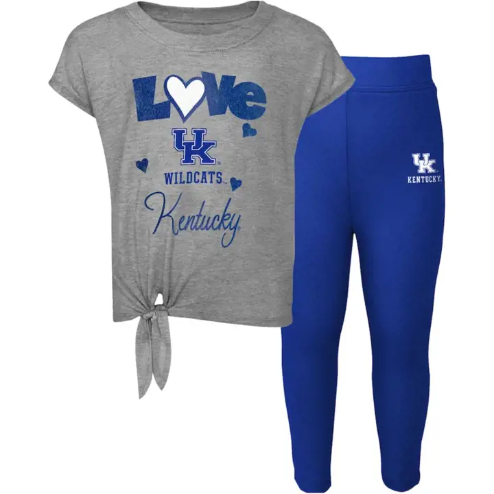 Kentucky Wildcats NCAA Ensemble fille Forever Love 22 bleu/gr