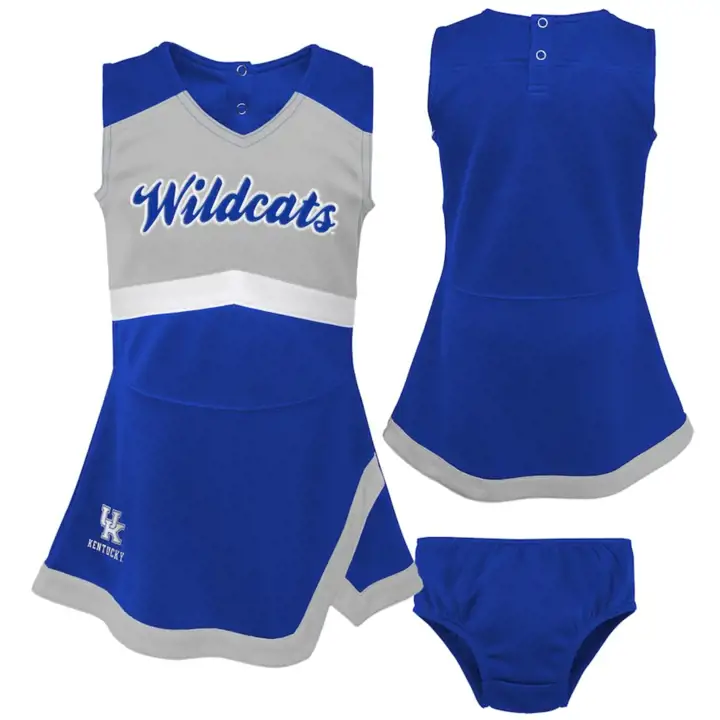 Kentucky Wildcats NCAA Tod Cheer Captain Set 22 bleu/gris