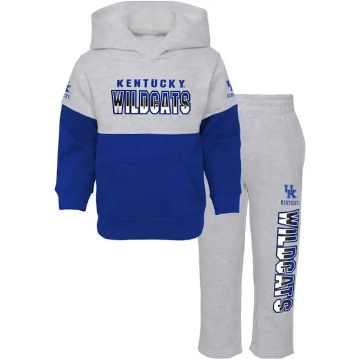 Ensemble de survêtement polaire Kentucky Wildcats NCAA Inf Play Maker 22 gris/bleu
