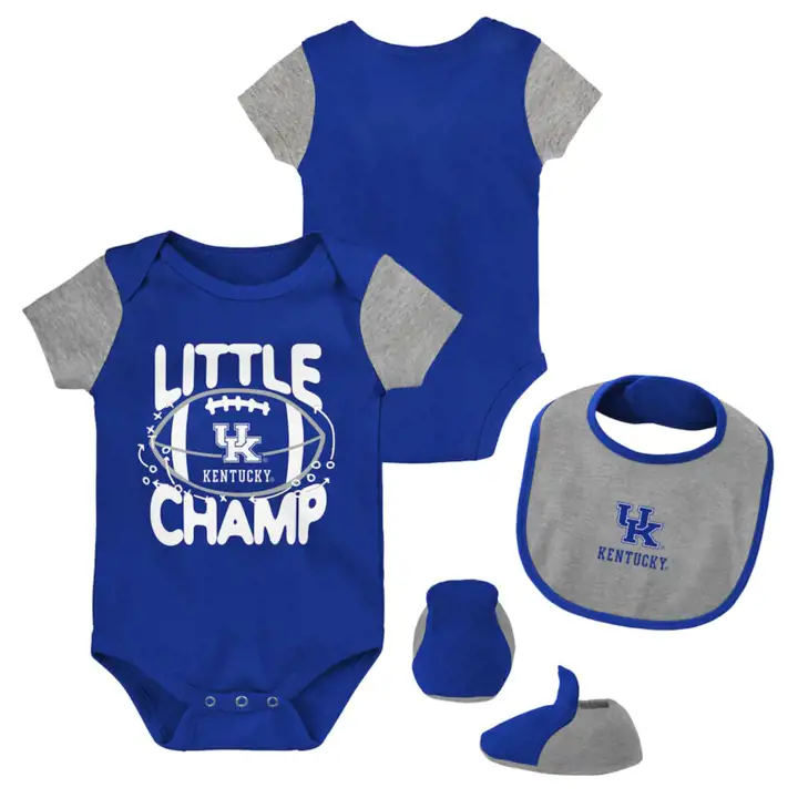 Ensemble bavoir et chaussons Kentucky Wildcats NCAA Inf Little Champ 22