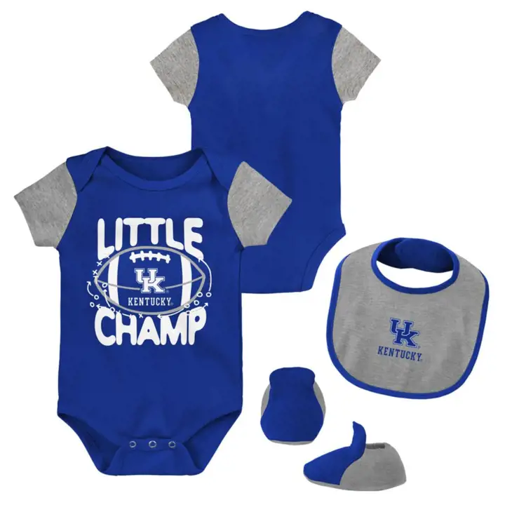 Ensemble bavoir et chaussons Kentucky Wildcats NCAA NB Little Champ 22 B