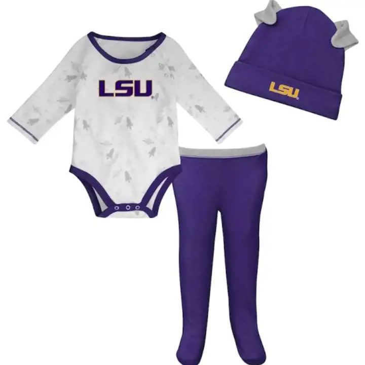 Ensemble pantalon et chapeau L.S.U. NCAA NB Dream Team 22 mauve