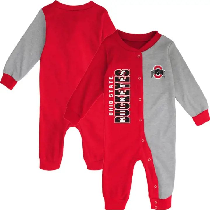 Combinaison de nuit NCAA Ohio State Buckeyes 22 Rouge